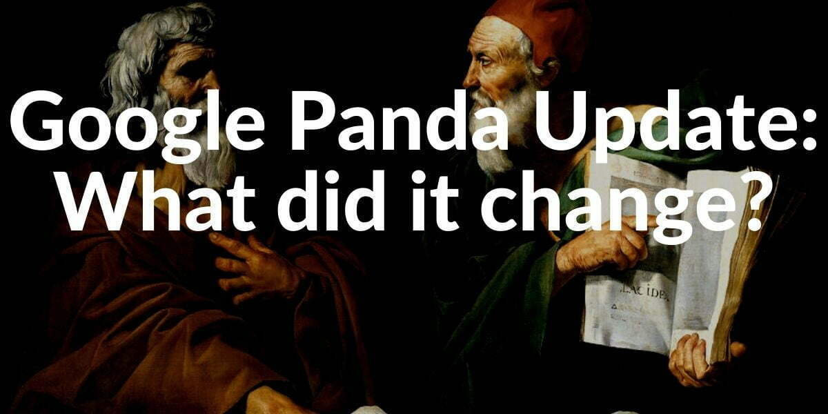 Google Panda Update