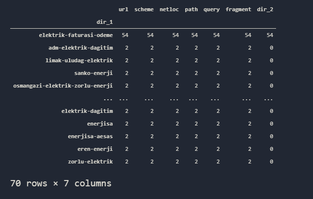 Pandas Data Grouping