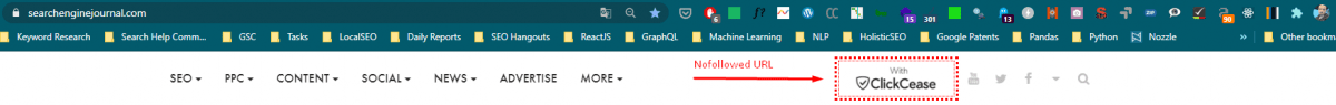 Nofollow Chrome Extension