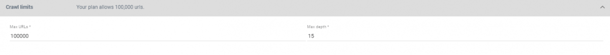 SEO Crawl Max Depth