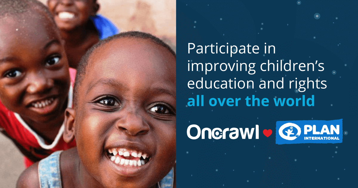 OnCrawl SEOs for Education Charity Campaign