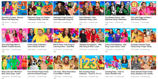 Content Farm example from YouTube