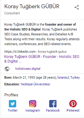 image 18 1 Koray Tuğberk Gübür Knowledge Panel