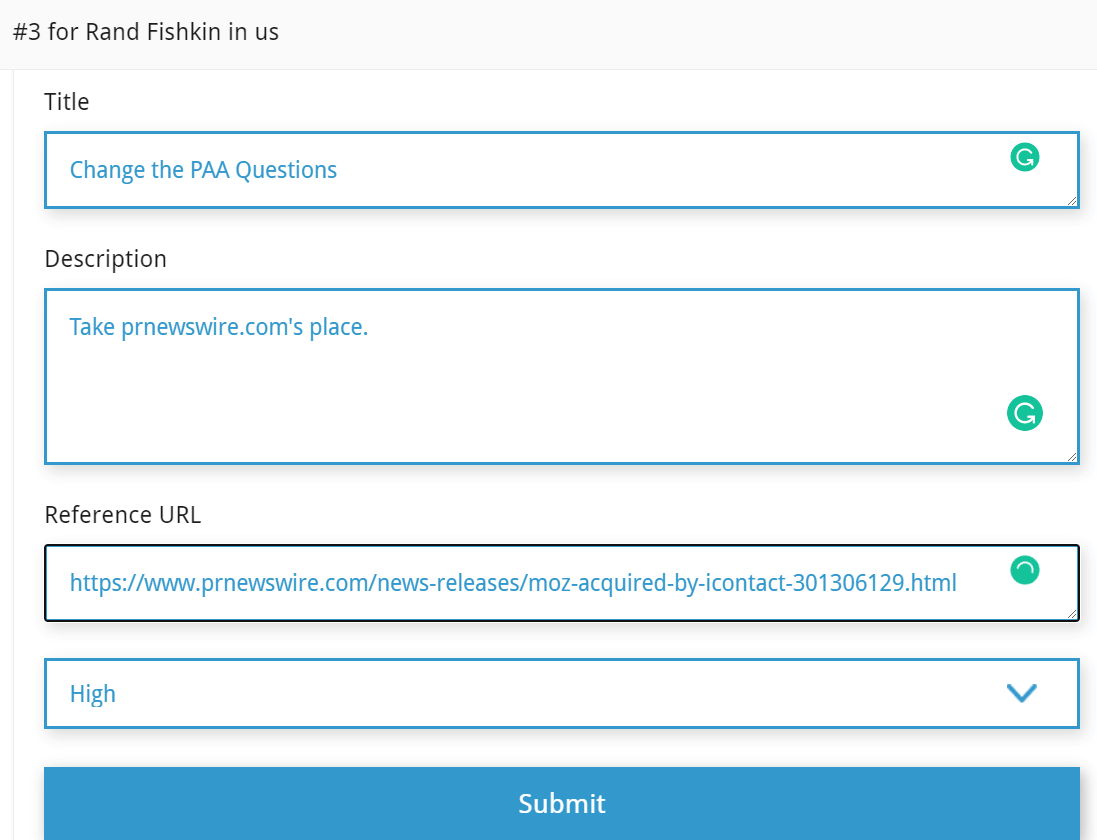task creation process Task Creation Process to Take Over a Web-Site in PAA Questions
