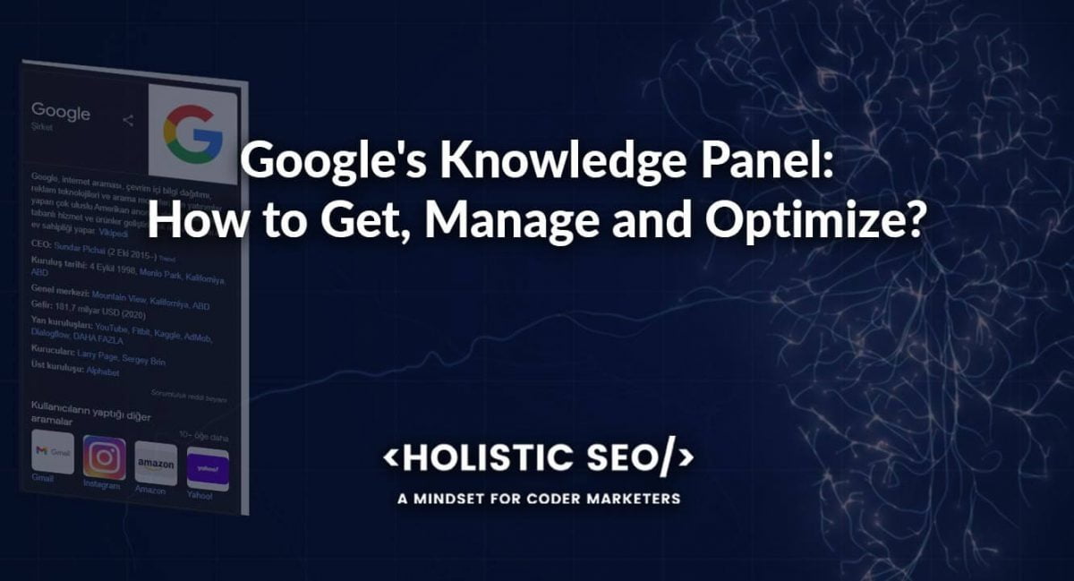 Get a Knowledge Panel