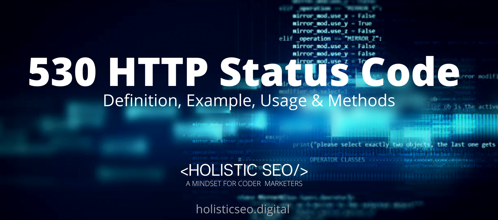530 HTTP Status Code