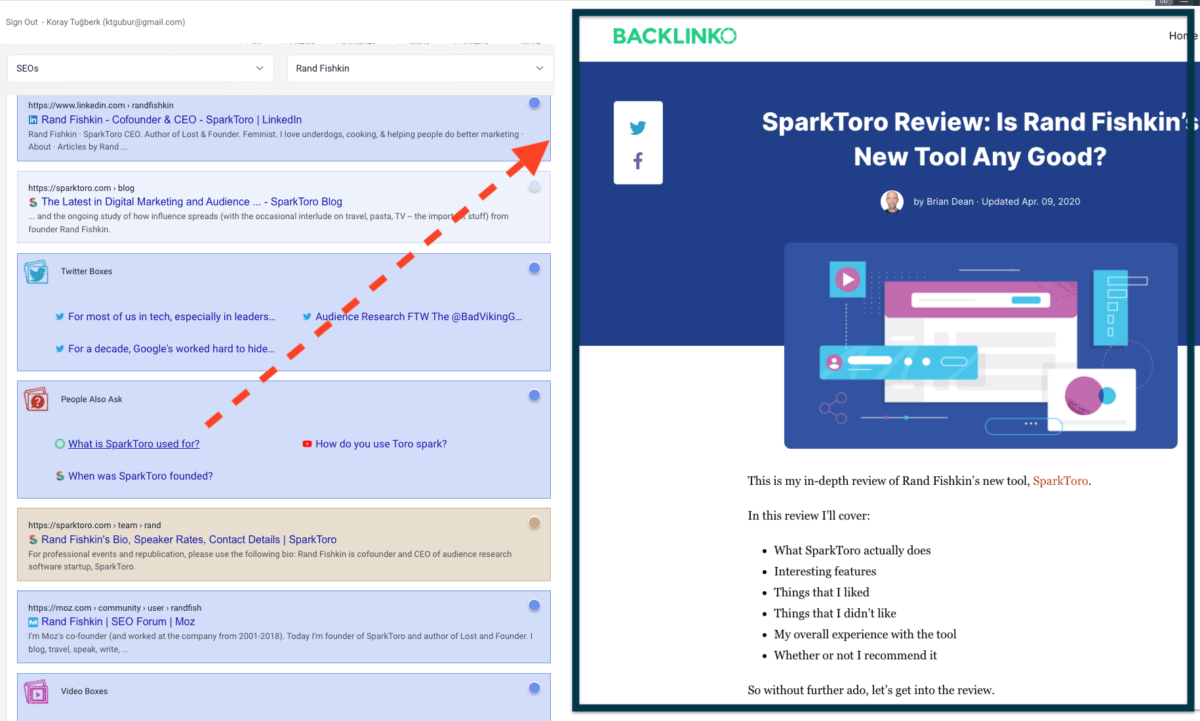 brand serp check results brand serp check results