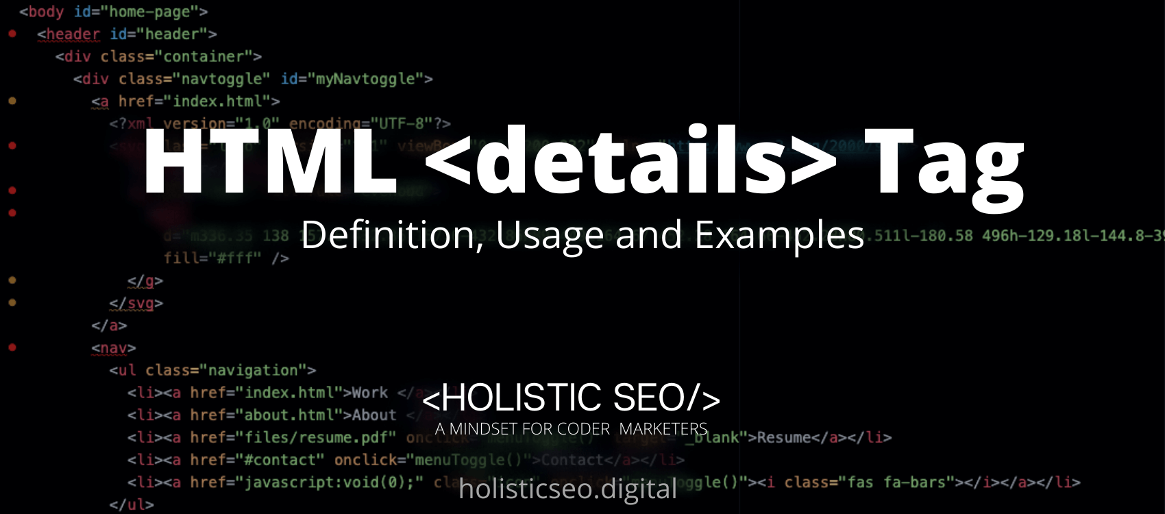 details HTML Tag
