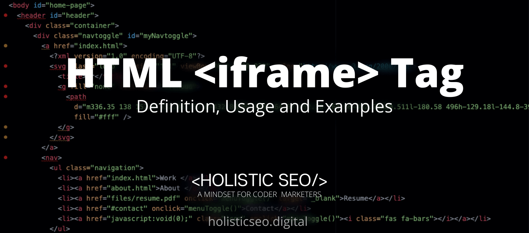 iframe HTML Tag