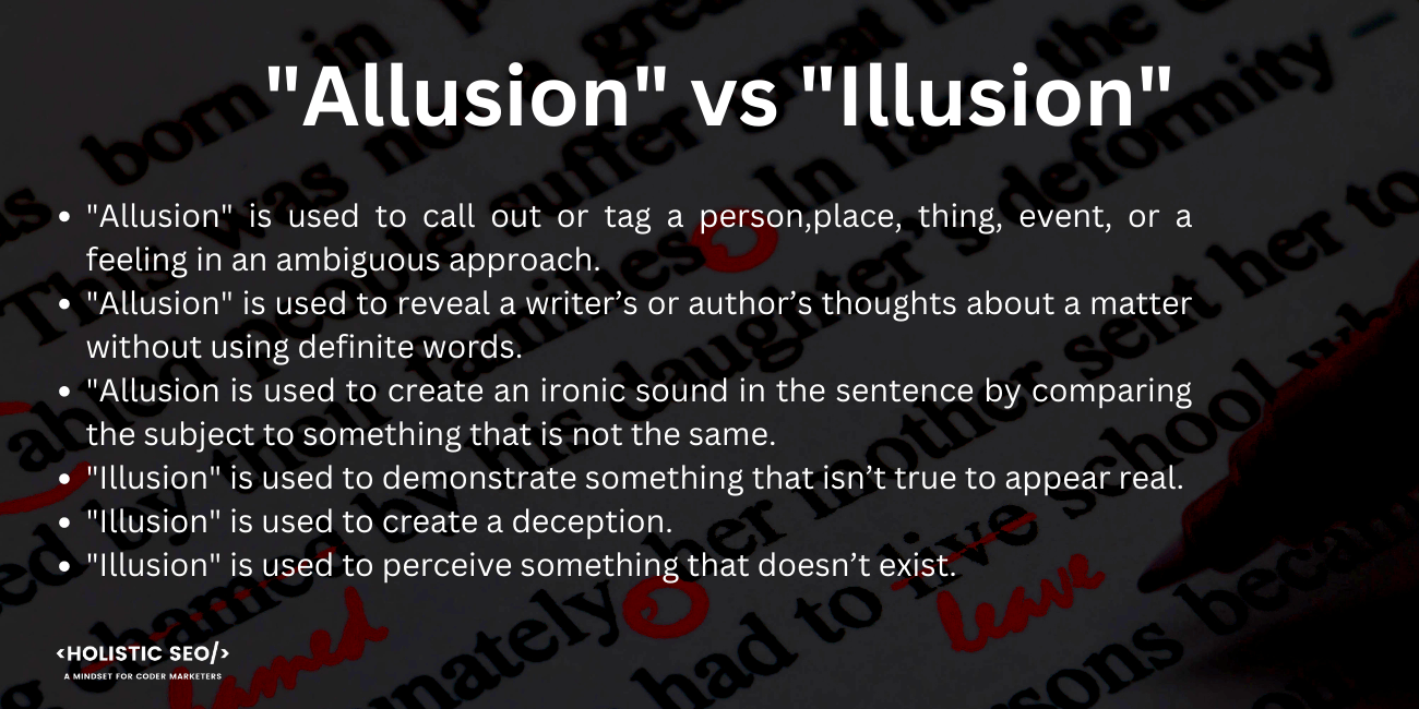 allusion vs illusion