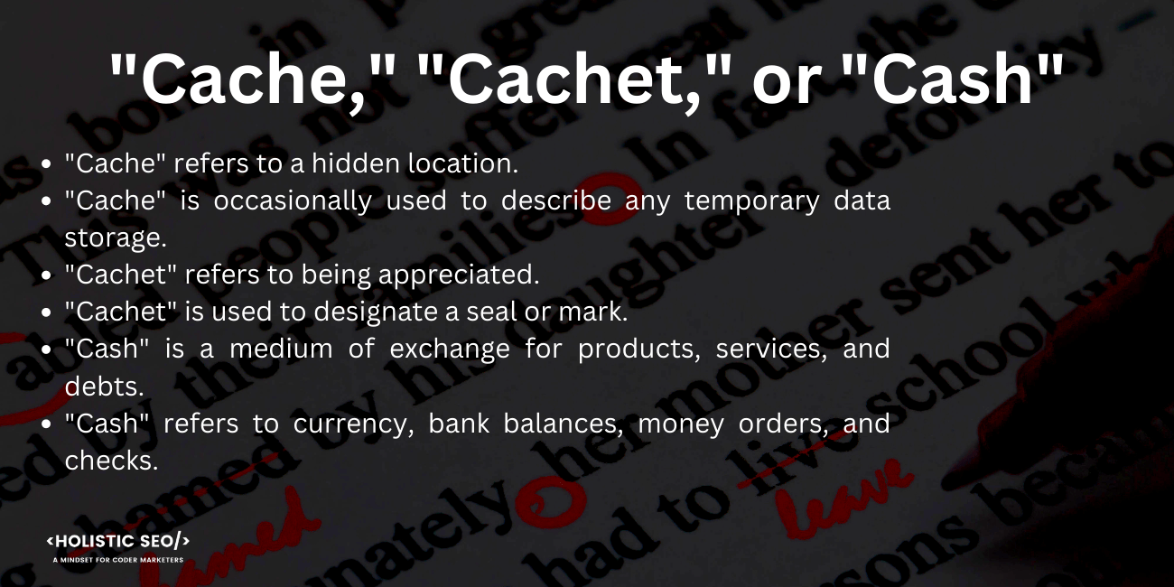 cache cachet or cash