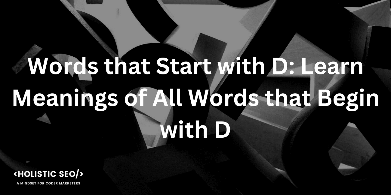 words that start with d