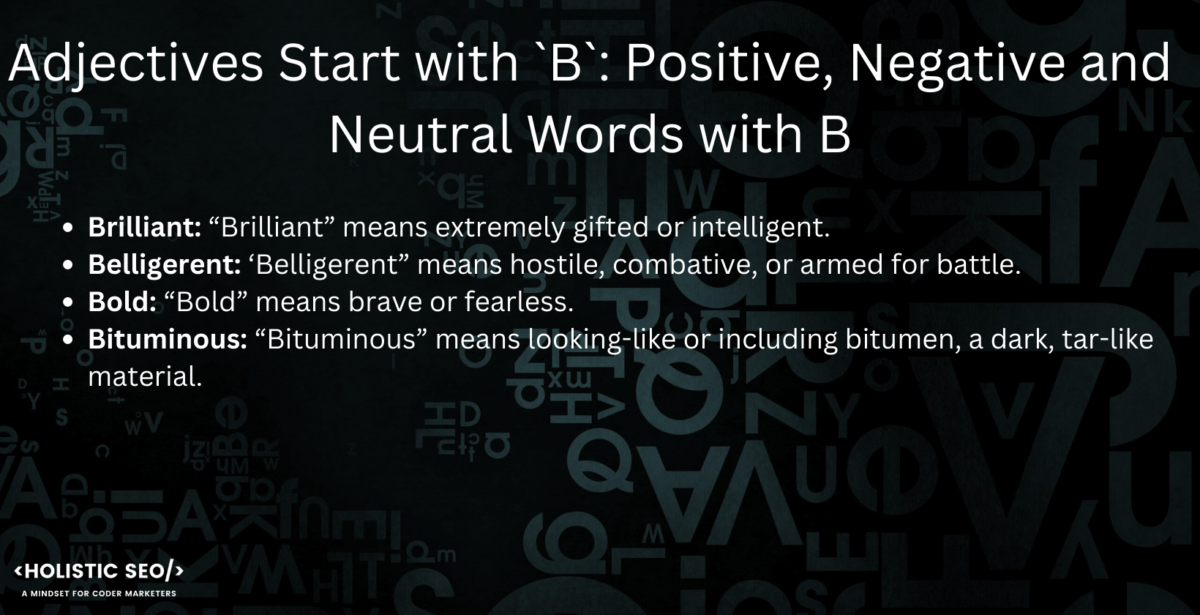 Adjectives Start with B 1 in-post image b