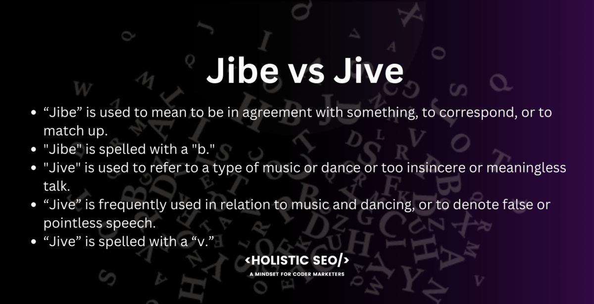 jibe vs jive jibe vs jive